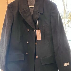 Michael Kors Black Double-Breasted Coat